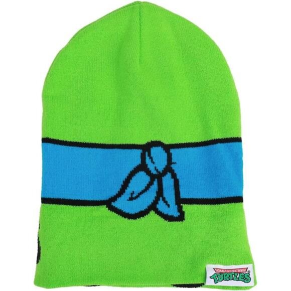 TMNT Rolldown Raph Adult Mesh Eye Green Beanie main image 6